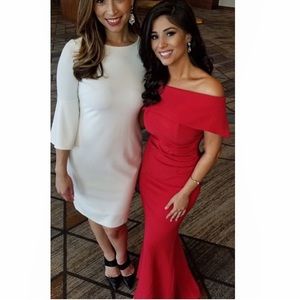 Vince Camuto Off the Shoulder Dress